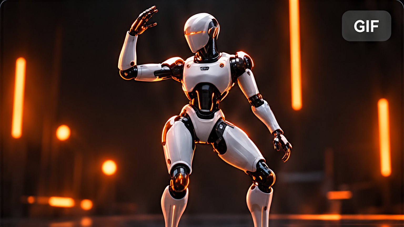 Robot dancing